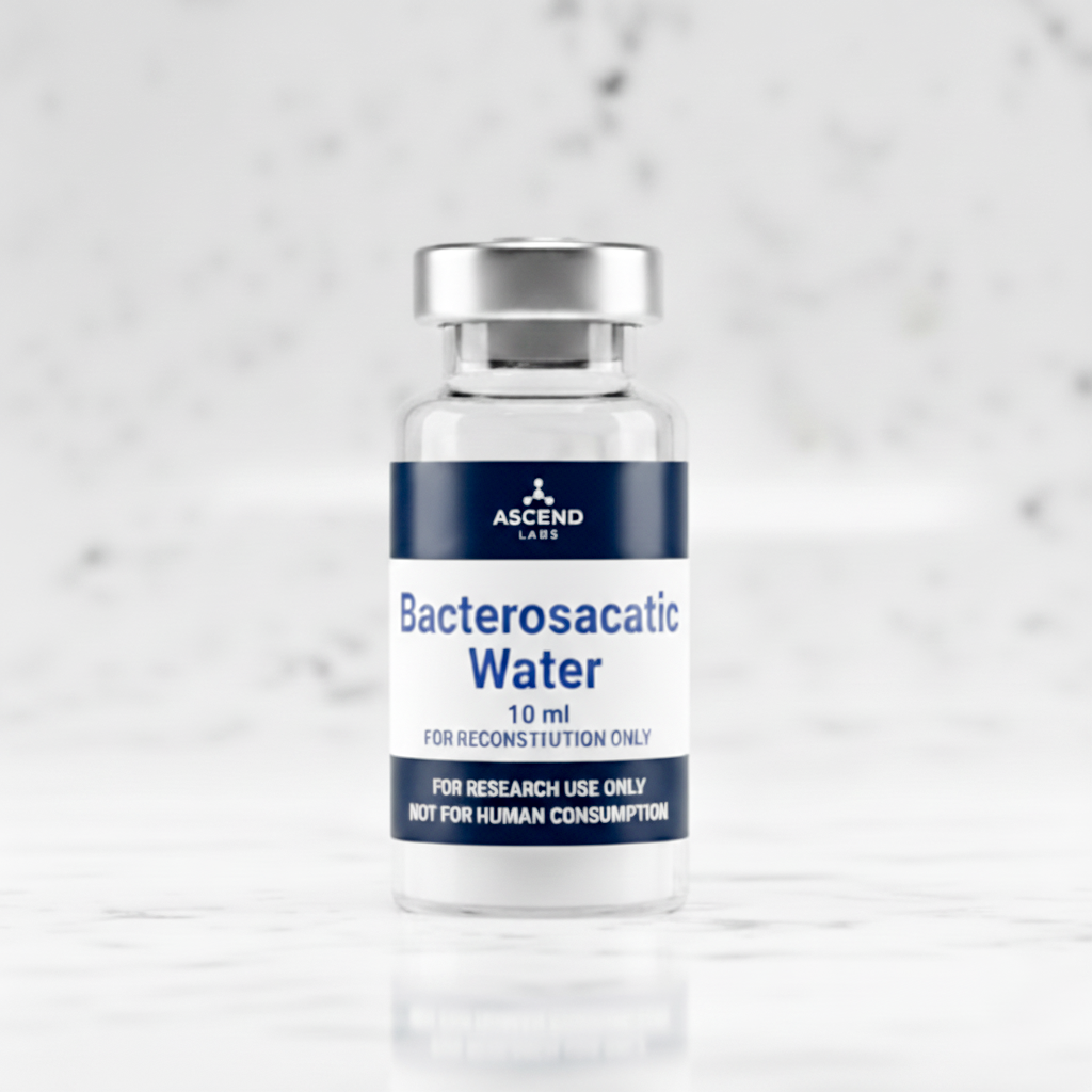 Bacteriostatic water vial